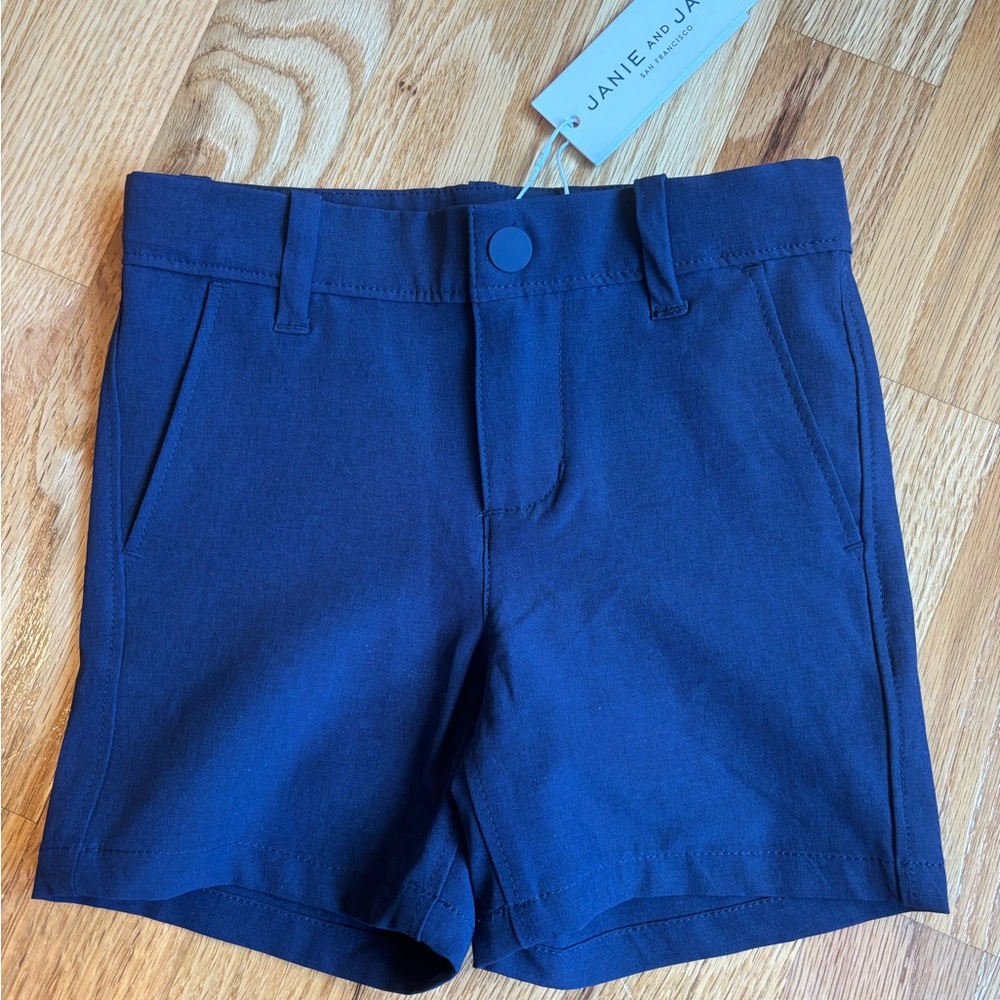Janie and Jack Classic Navy Shorts New With Tags
